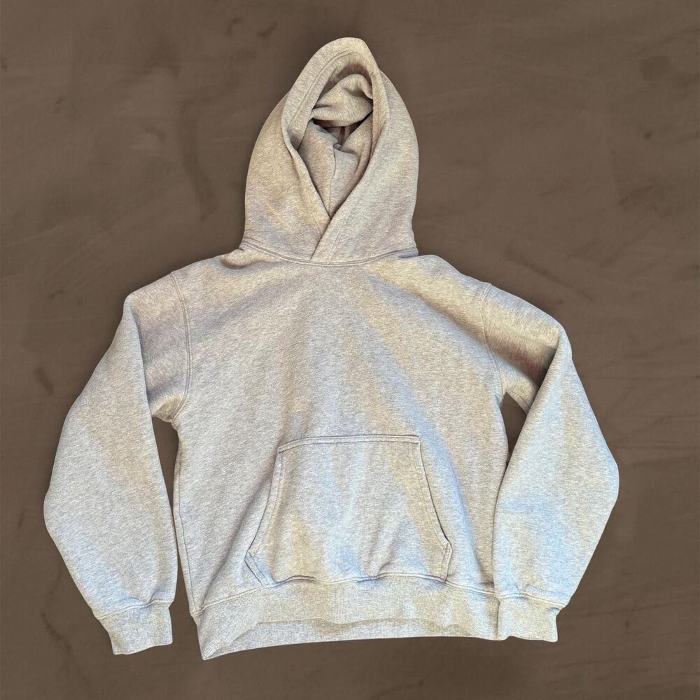 Aritzia gray perfect fit cozy fleece hoodie size small